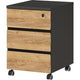 Cajonera germania 4264-549 600 x 410 x 500 mm antracita, roble