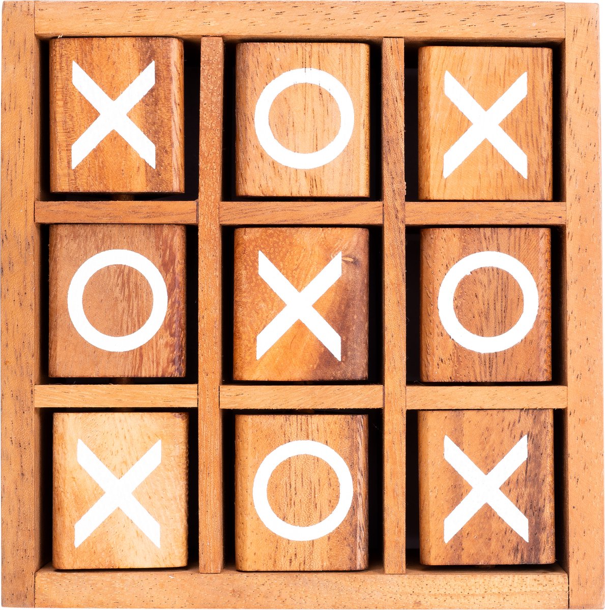 Longfield x.o spin – gioco di strategia in legno – Gioco di filotto – variante tris – classico gioco di pensiero – 2 giocatori – cuore d'angelo