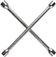 Chiave a croce Dunlop 17-19-21-23 mm acciaio 27 x 27 cm argento