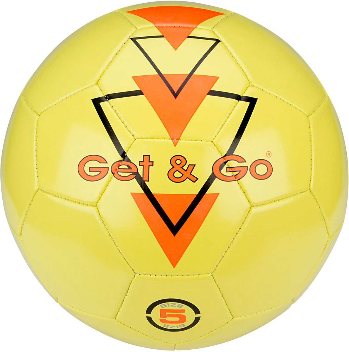 Get go voetbal - triangle speed - fluorgeel - maat 5
