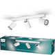 Faretto da superficie Philips LED Philips Kosipo a 3 luci - bianco
