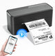 Phomemo 241bt - draadloze thermische label printer - grijs - 102 x 150 mm - geschikt voor postnl - dhl - dpd - ect - met app