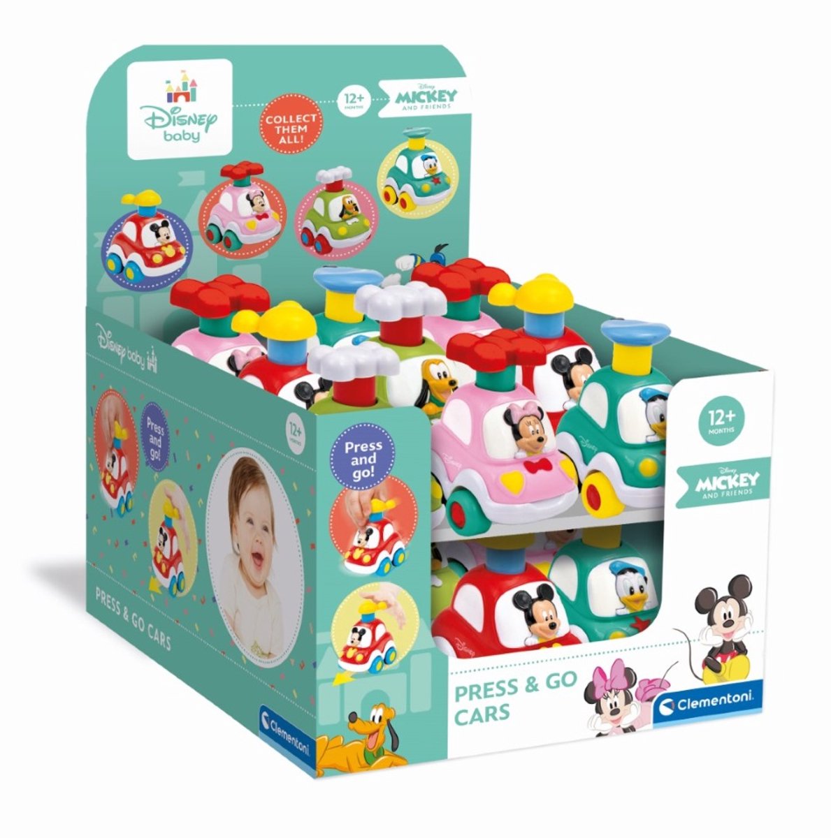 Clementoni Press Go Auto Figura