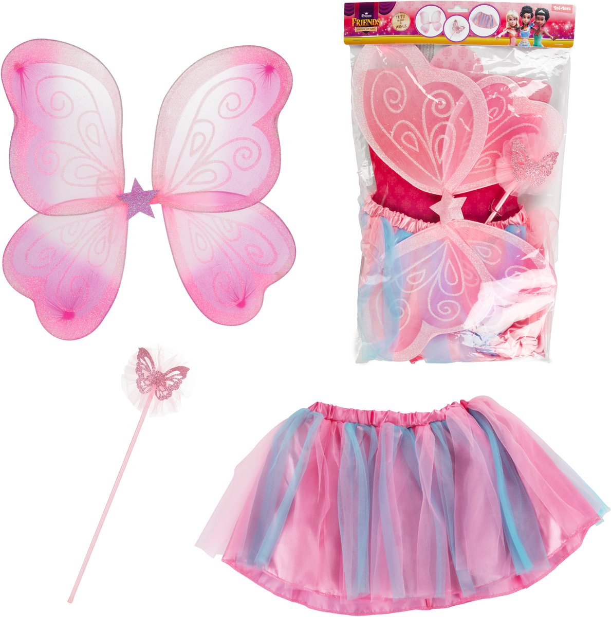 Toi-Toys Friends Vestido con alas