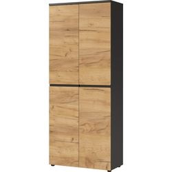 Mobile germania 4266-549 gw-lisbon 1970 x 800 x 400 mm grafite, rovere navarra