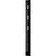 Wandkapstok germania 3255-83 1700 x 150 x 40 mm zwart