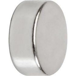 Mazza magnetica 6180896 argento, confezione da 10
