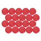 Imanes para pizarra blanca maul 6177125 rojo paquete de 20