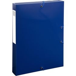 Caja archivadora exacompta 59142e azul abeja a4 azul marino