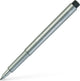 Faber-castell tekenstift - pitt artist pen - 251 zilver - fc-167351