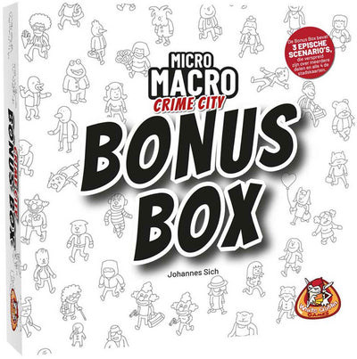 Giochi White Goblin micromacro - scatola bonus Crime City - gioco da tavolo