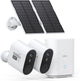 Aosu solarcam system max - 2 cámaras de seguridad - resolución 2k - energía solar - inalámbrico - 32GB