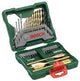 Set trapano Bosch x-line - 40 pezzi - legno, metallo e pietra