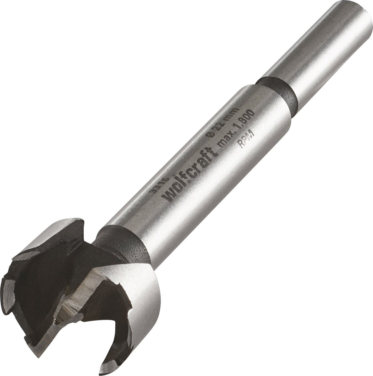 Wolfcraft - forstnerboor 22mm - scharnierboor - cilinderkopboor houtcilinderboor ø 22 mm - 3316000