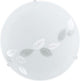 Eglo mars plafond- en wandlamp - e27 - ø 25 cm - wit