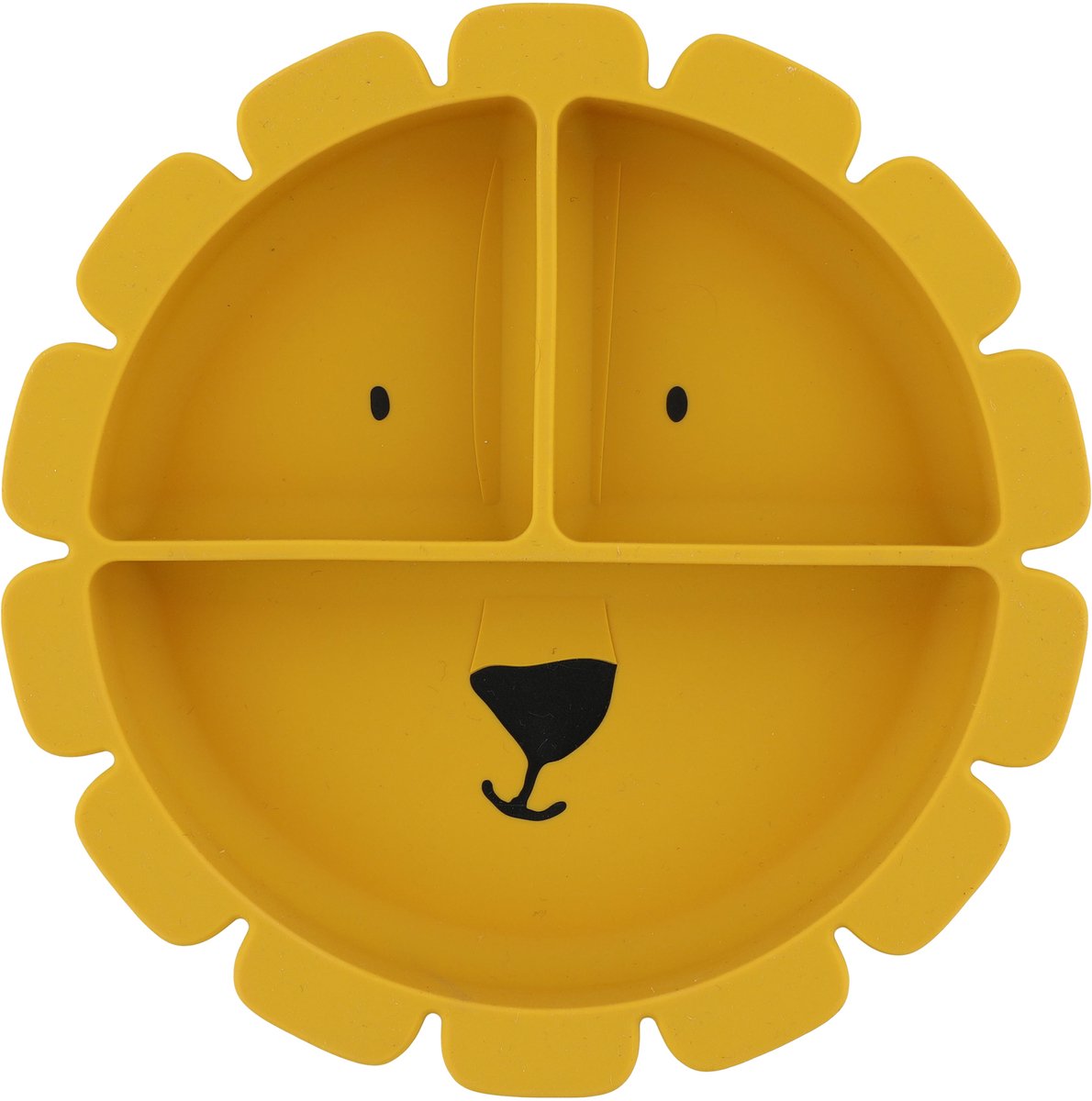 Trixie silicone board with compartments and suction cup Mr. Lion