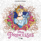 Hachette héroes princesas disney carrés arteterapia - libro para colorear para adultos