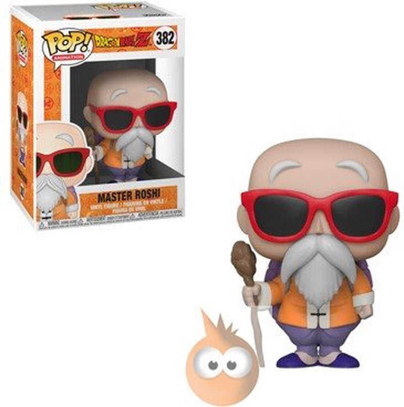 ¡Funko pop! Dragonball Z Master Roshi con bastón - Figura coleccionable #382