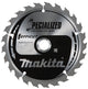 Makita cirkelzaagblad voor hout | efficut | ø 260mm asgat 30mm 24t - e-07696