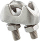 Abrazadera de alambre de acero Starx - 3 mm - acero inoxidable