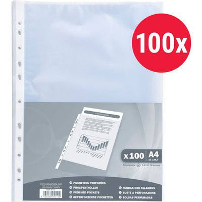 Mostrar bolsas exacompta 5111e polipropileno transparente a4