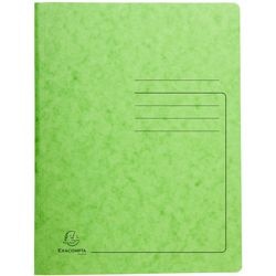 Cartella con piuma exacompta 240233e a4 verde tenue