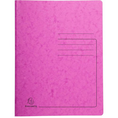 Map met veer exacompta 240227e a4 roze