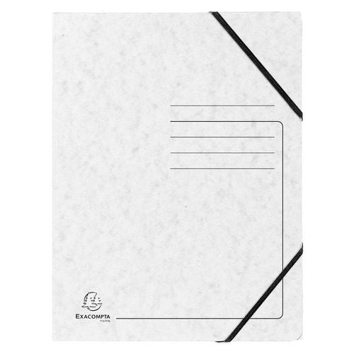 Carpeta 3 solapas exacompta 55406e a4 blanca