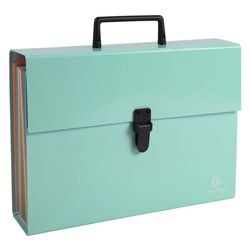 Cartella raccoglitore exacompta 56763e a4 verde pastello