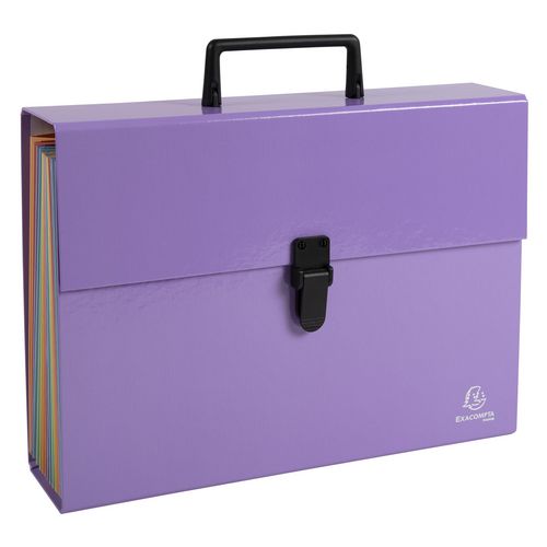 Carpeta clasificadora exacompta 56765e a4 malva