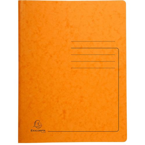 Map met veer exacompta 240224e a4 oranje