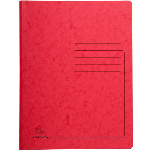 Carpeta con pluma exacompta 240225e a4 roja