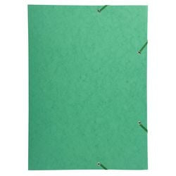 Cartella 3 lembi exacompta 59515e a3 verde