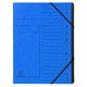 Carpeta clasificadora exacompta 541202e a4 azul