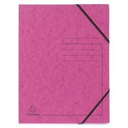 Cartella exacompta 555420e a4 rosa