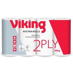 Rollo de cocina Viking estándar 2 capas blanco