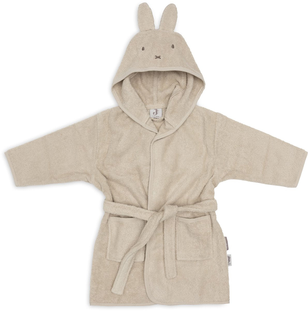 Accappatoio Jollein - 100% spugna - 1-2 anni - miffy warm - sabbia