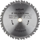Wolfcraft - hoja de sierra circular 184x20 mm - 22 dientes - serie marrón - 6646000