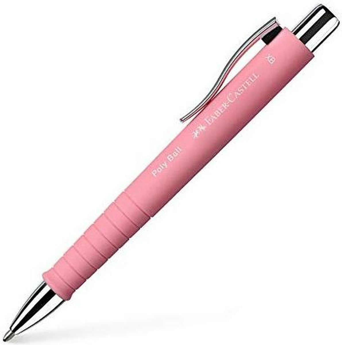 Faber-castell pen poly ball xb roze 5 stuks