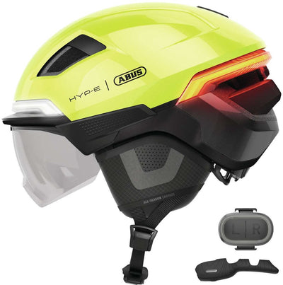 Abus casco inteligente hyp-e bl.ace señal amarillo s 51-55cm