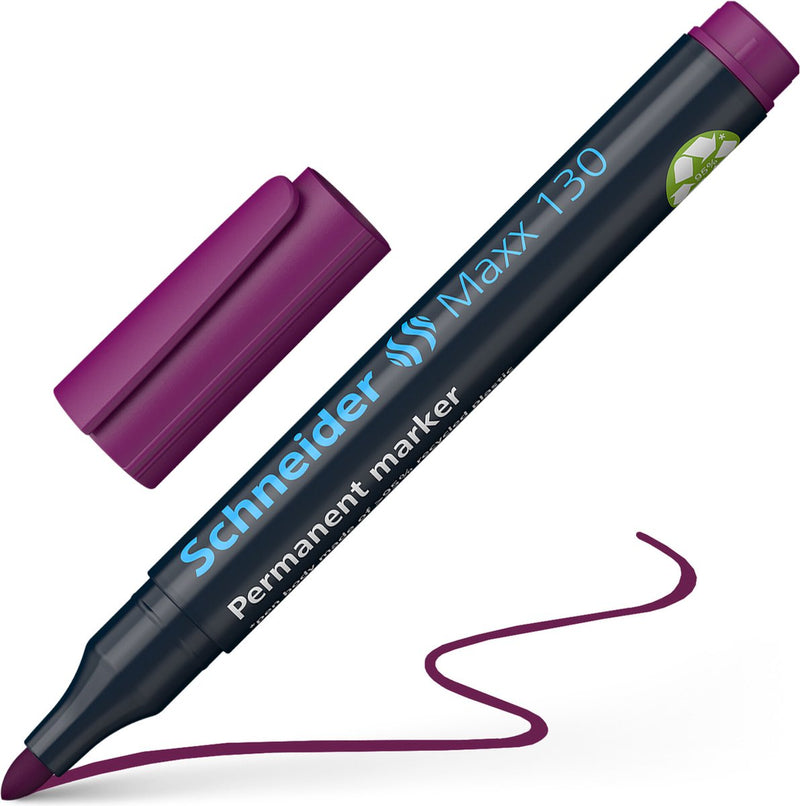 Marcador permanente schneider de instrumentos de escritura Schneider - maxx 130 - punta redonda - violeta - s-113008