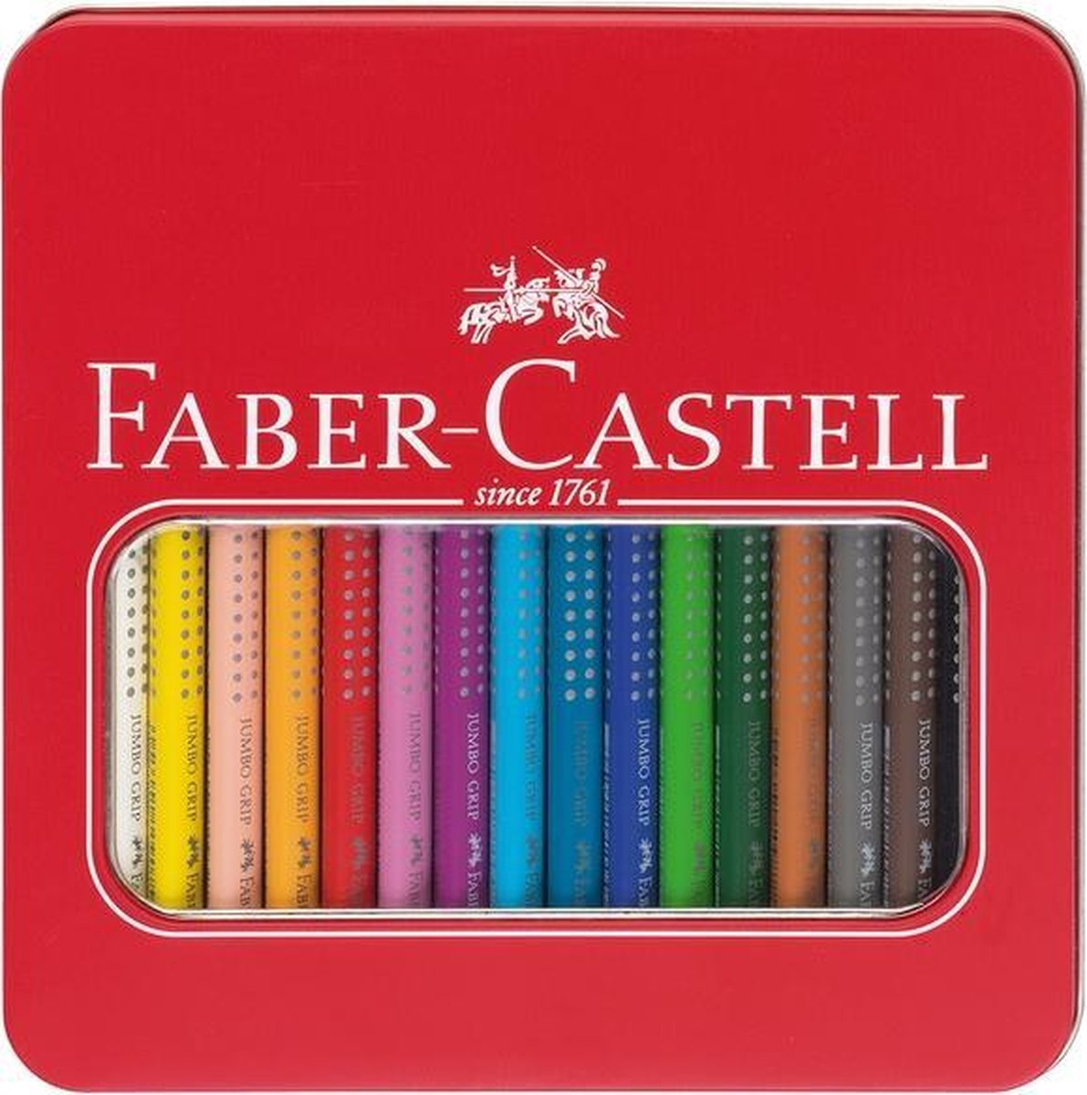 Faber Castell Faber Castell FC-110916 Polla de agarre de lápiz de color con 16 piezas