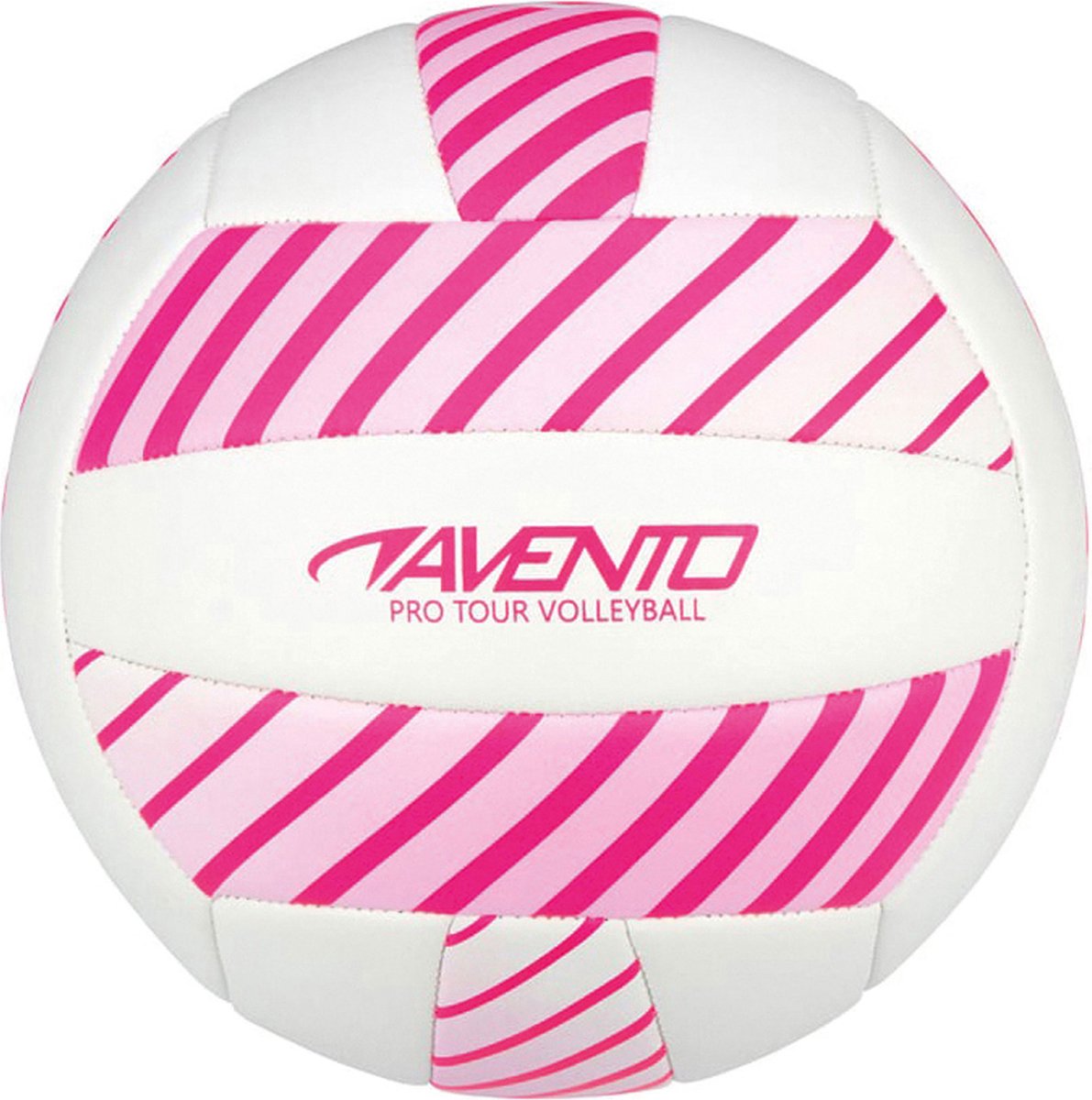 Avento volleybal - kunstleder - roze wit