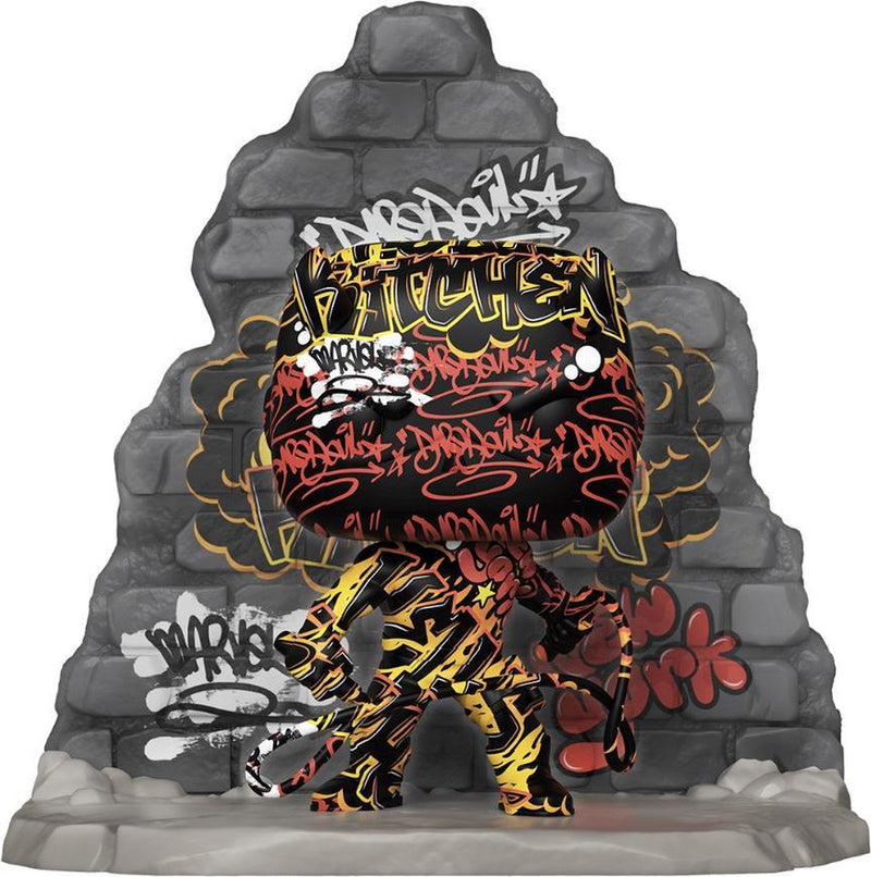 Funko Dadevil (arte di strada) - pop! deluxe - figura temeraria - 9 cm