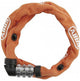 Lucchetto a catena Abus 1200 web arancione 60 cm