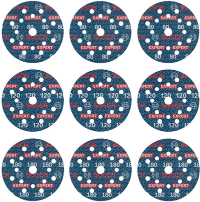 Accesorios Bosch 2608902407 juego de discos de lijado diámetro 125 mm 1 pieza(s)