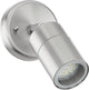 Eglo stockholm 1 - buitenverlichting - wandlamp - 1 lichts - led - rvs - helder