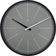 Nexttime nxt grigio – orologio da parete – 40 cm – metallo – grigio