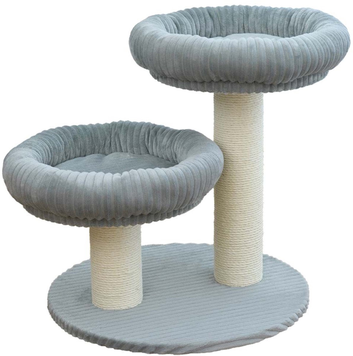 Ebi scratching post cordoba | 60x60x65cm light gray