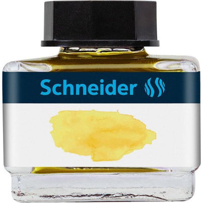 Schneider escribiendo instrumentos tintero schneider - contenido 15ml - pastel de limón pastel - s-6935